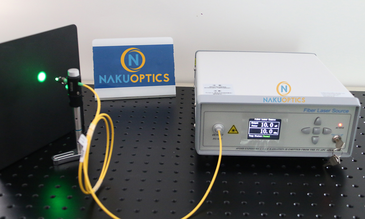 528nm SM fiber laser